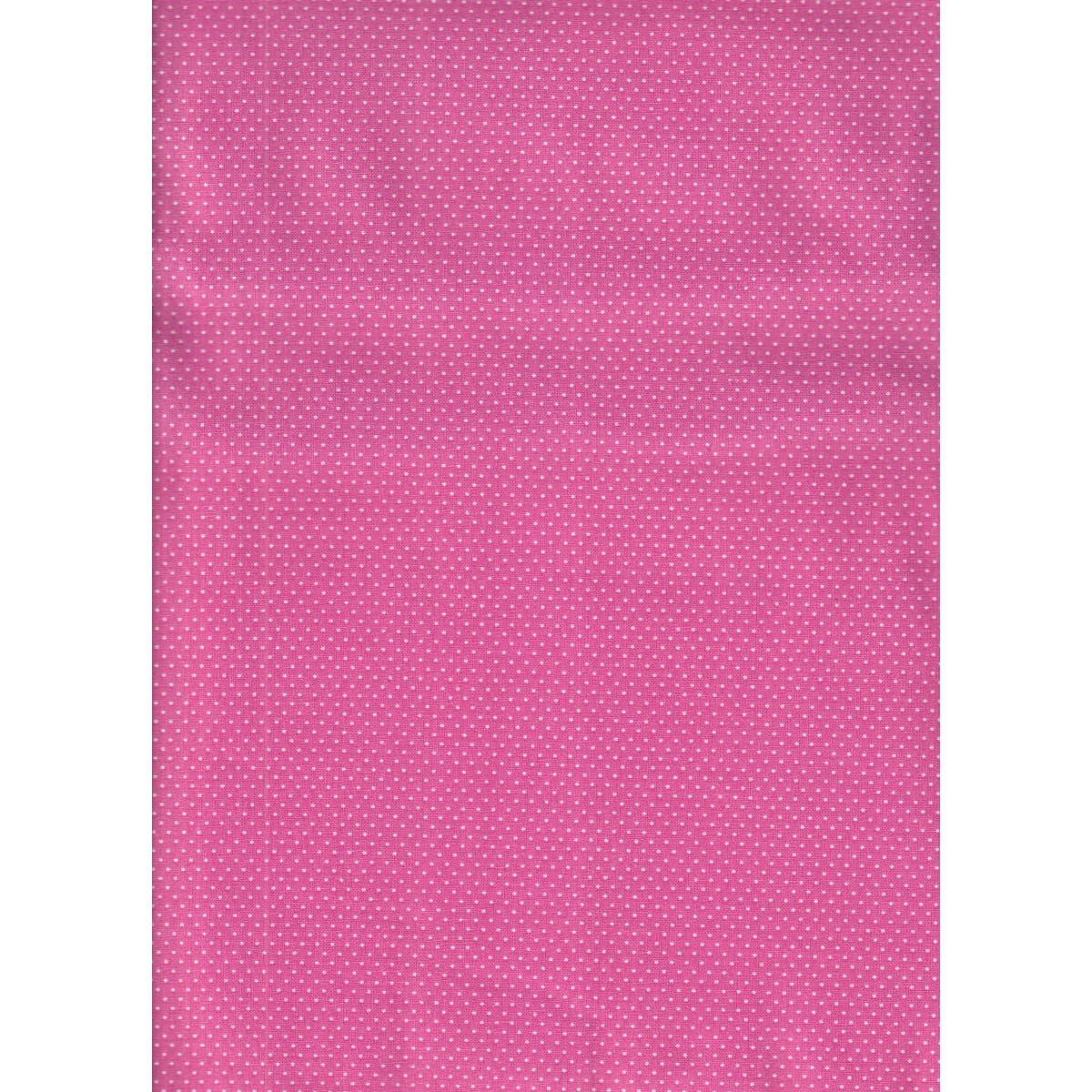 Santee Printed Cottons Small Dots on Rose – 8 Yard Bolt – 100% Cotton