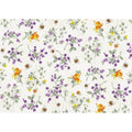 Hi Fashion Spring Bee Floral on Cream – 8 Yard Bolt – 100% Cotton