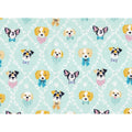 Joann's Dogs And Bones Diamond Pattern Sage – 8 Yard Bolt – 100% Cotton