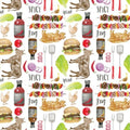 Springs Creative Novelty BBQ Summer – 8 Yard Bolt – 100% Cotton