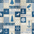 Springs Creative Novelty Coastal Blues – 8 Yard Bolt – 100% Cotton
