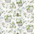 Springs Creative Novelty Love Grows Here - Farmhouse – 8 Yard Bolt – 100% Cotton
