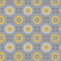 8 Yard Bolt Camelot Emma & Mila Yellow Matters Mosaic in Gray - 100% Cotton 43/45" Wide - Wholesale
