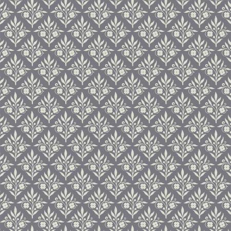 8 Yard Bolt Camelot Sweet Scrolls Gray by Emma & Mia - 100% Cotton 43/45" Wide - Wholesale