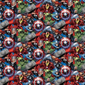 Springs Creative Cottons Marvel Packed Avengers – 8 Yard Bolt – 100% Cotton
