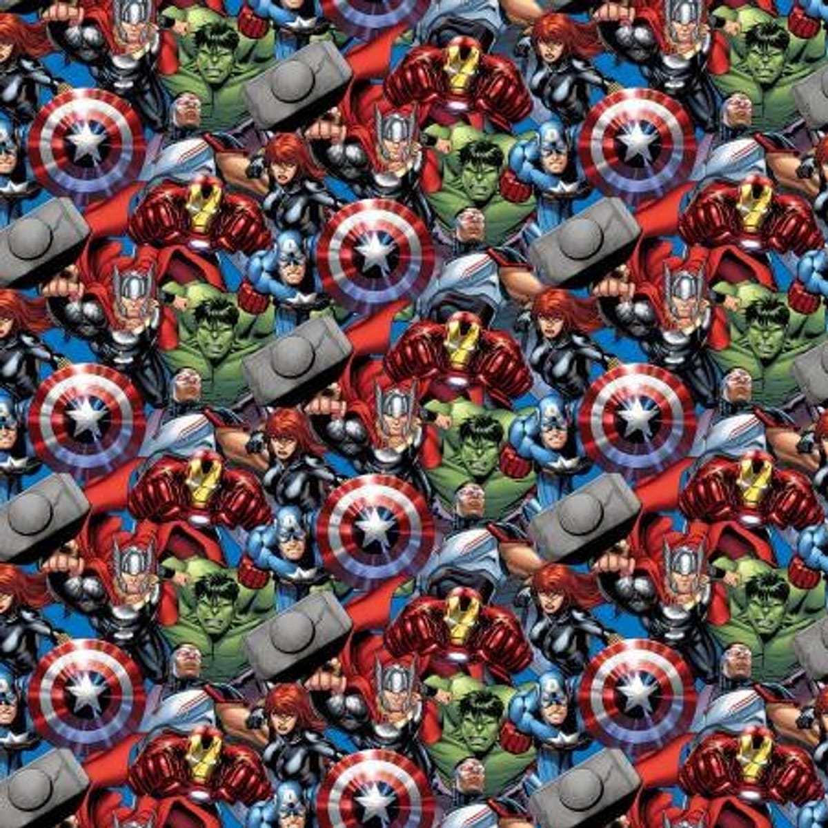 Springs Creative Cottons Marvel Packed Avengers – 8 Yard Bolt – 100% Cotton