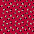 Springs Creative Cottons Minnie Head Toss – 8 Yard Bolt – 100% Cotton