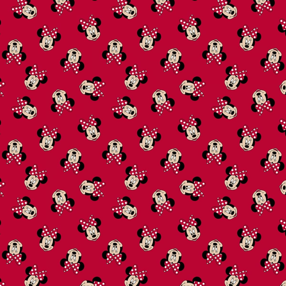 Springs Creative Cottons Minnie Head Toss – 8 Yard Bolt – 100% Cotton