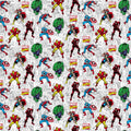 Springs Creative Cottons Maravel Action Comic – 10 Yard Bolt – 100% Cotton