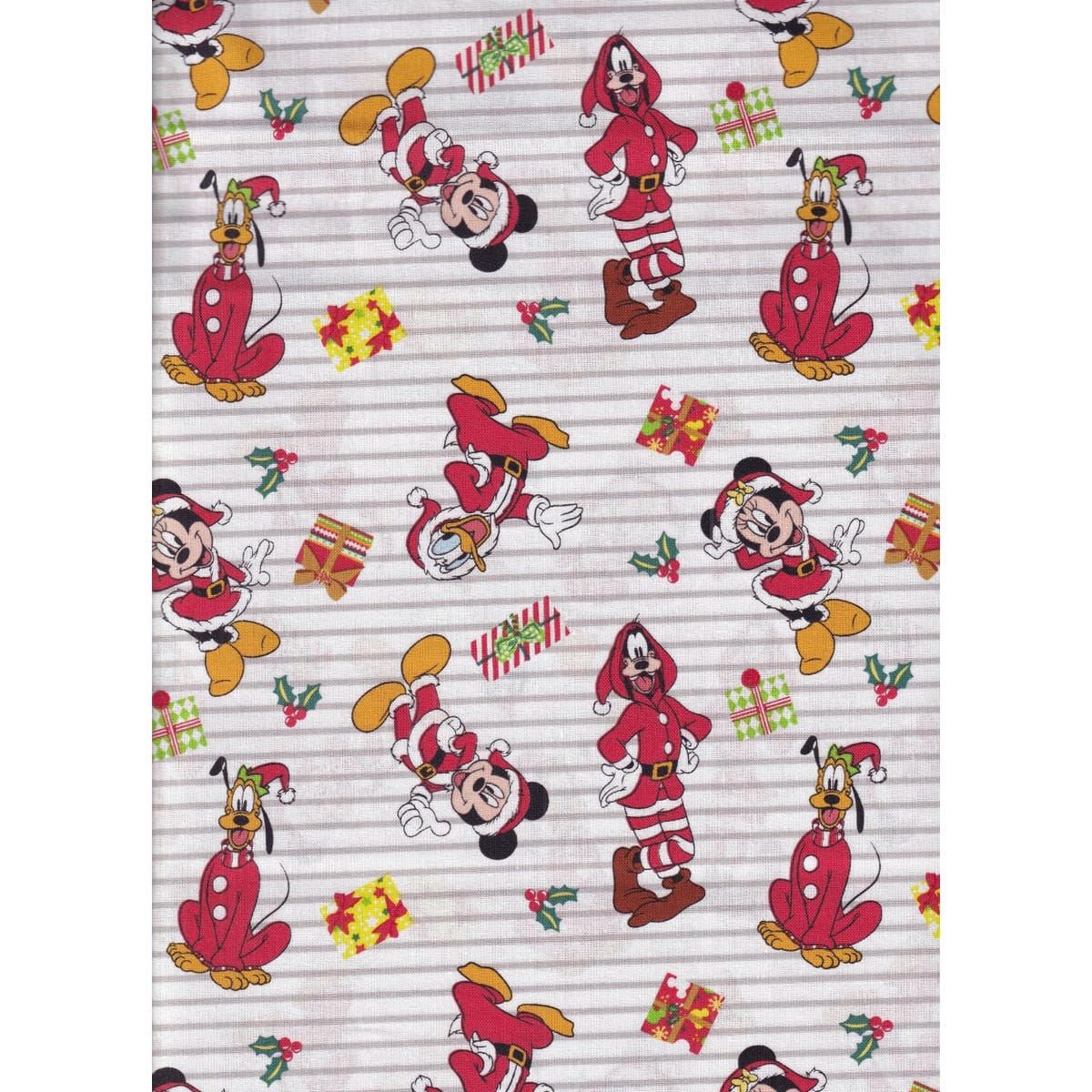 Springs Creative Cottons Mickey And Friends Christmas – 10 Yard Bolt – 100% Cotton