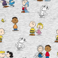 Springs Creative Cottons Peanuts Gang Heather – 8 Yard Bolt – 100% Cotton