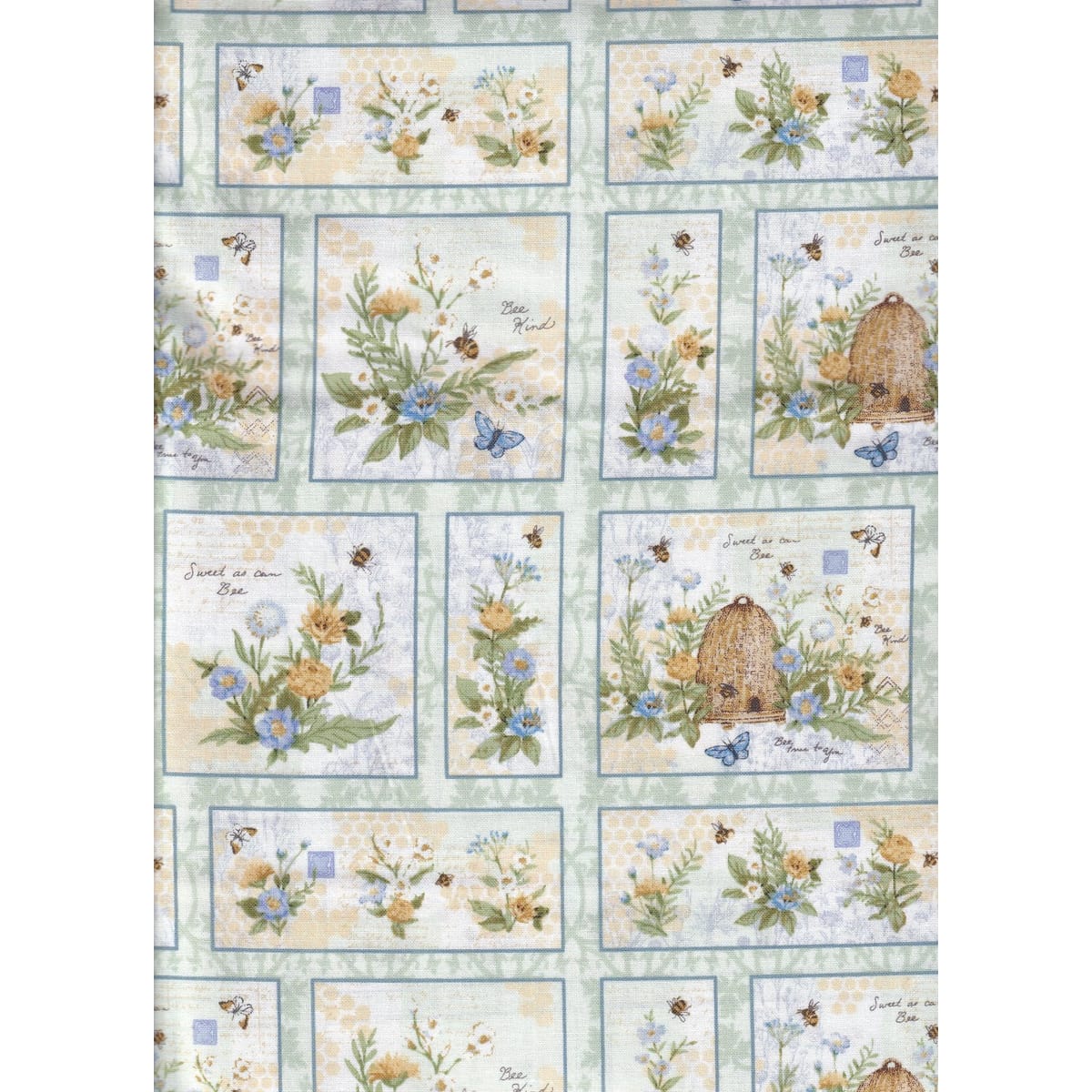 Springs Creative Novelty Sweet As Can Bee - Patch – 8 Yard Bolt – 100% Cotton