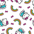 Springs Creative Cottons Hello Kitty Rainbow Toss – 8 Yard Bolt – 100% Cotton