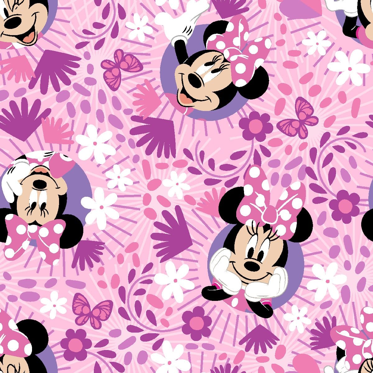 Springs Creative Cottons Minie Icon Badge – 8 Yard Bolt – 100% Cotton