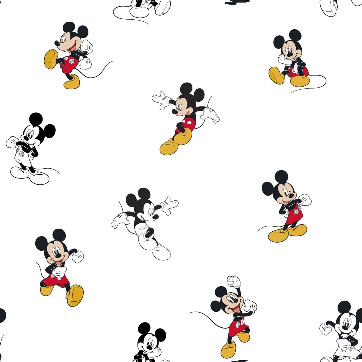 Springs Creative Cottons Mickey Traditional – 8 Yard Bolt – 100% Cotton