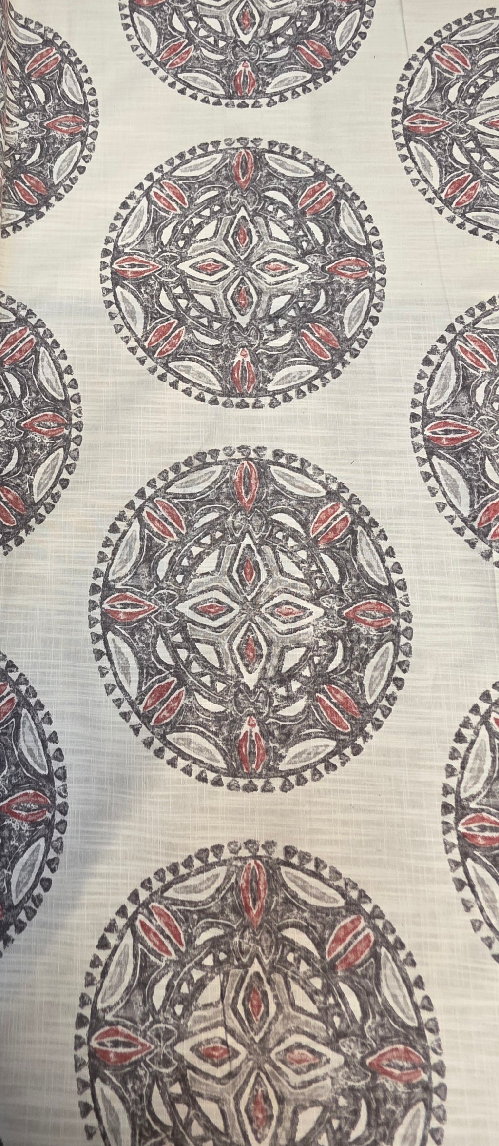 17 Yard Roll - Drapery Fabric Medium Weight - Robert Allen Amapondo Bark - Cotton 54" Wide