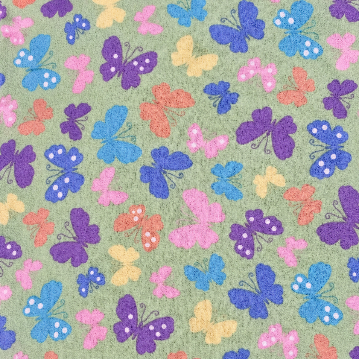 Butterflies on Pale Green