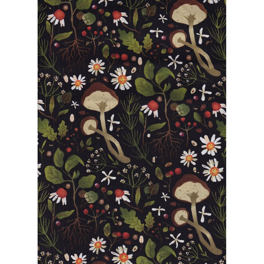 David Textiles Woodland Mushroom – 8 Yard Bolt – 100% Cotton