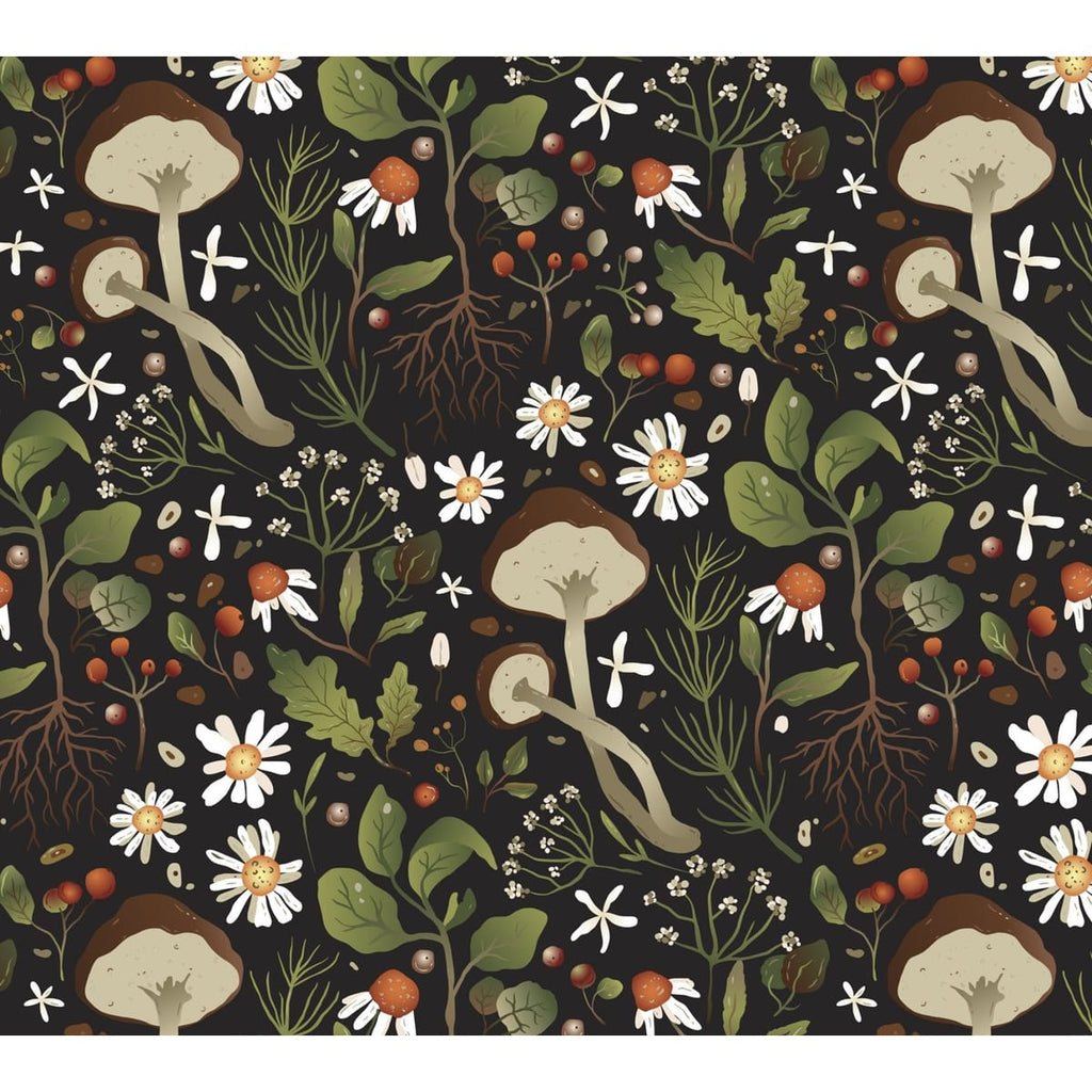 David Textiles Woodland Mushroom – 8 Yard Bolt – 100% Cotton
