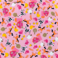 Farm Animals on Pink