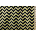 8 Yard Bolt Camelot Emma and Mia Gold and Black Chevron - 100% Cotton 43/45" Wide - Wholesale