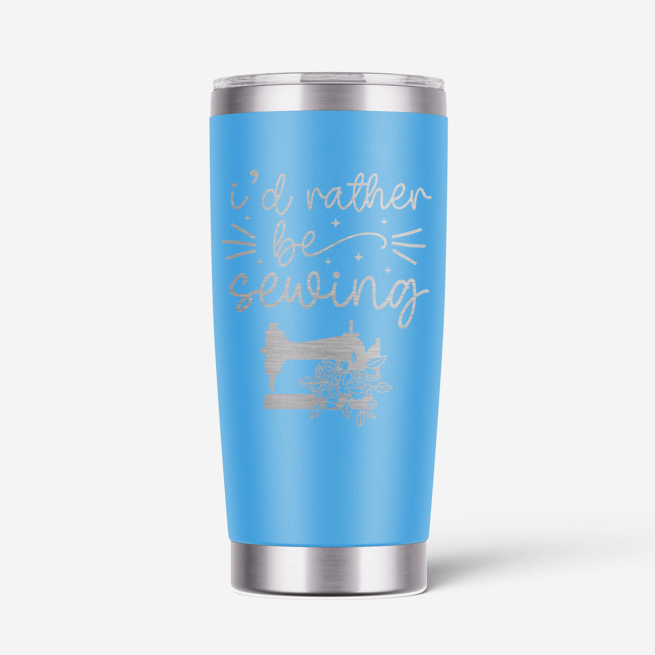 I'd Rather Be Sewing 20oz Stainless Steel Tumbler