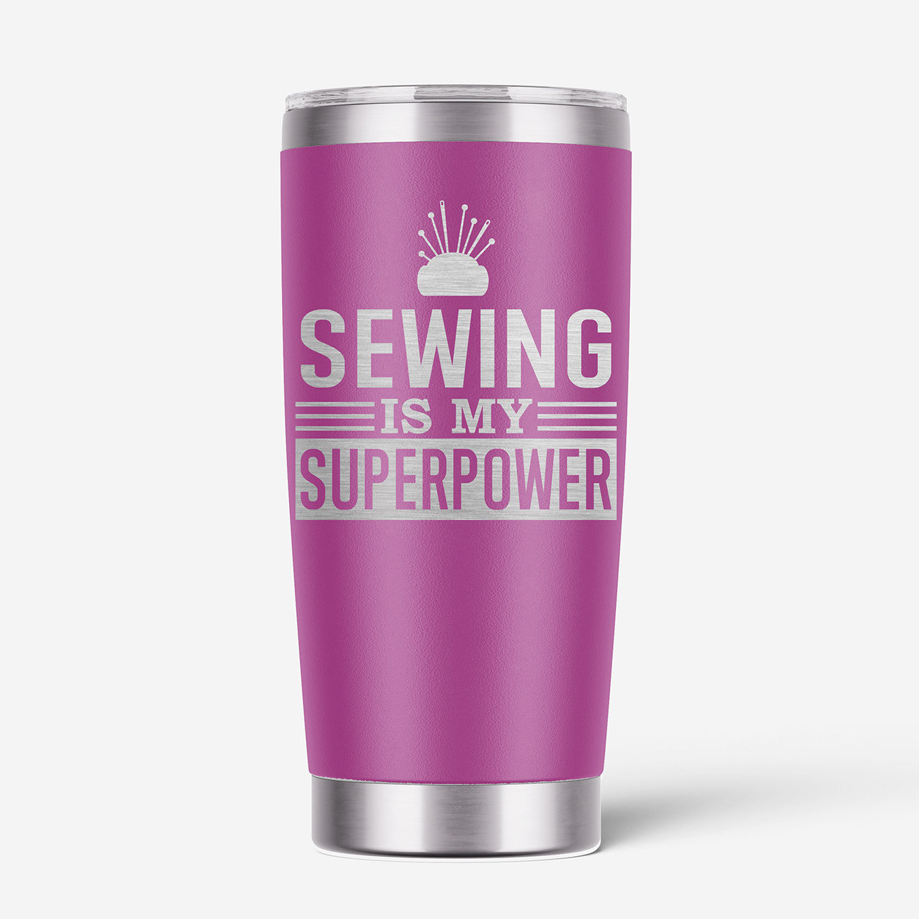 Sewing Is My Superpower 20oz Stainless Steel Tumbler