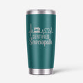 Certified Sewciopath 20oz Stainless Steel Tumbler