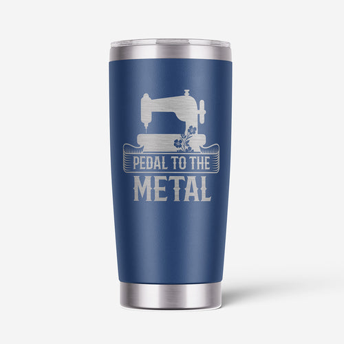Pedal To The Metal 20oz Stainless Steel Tumbler