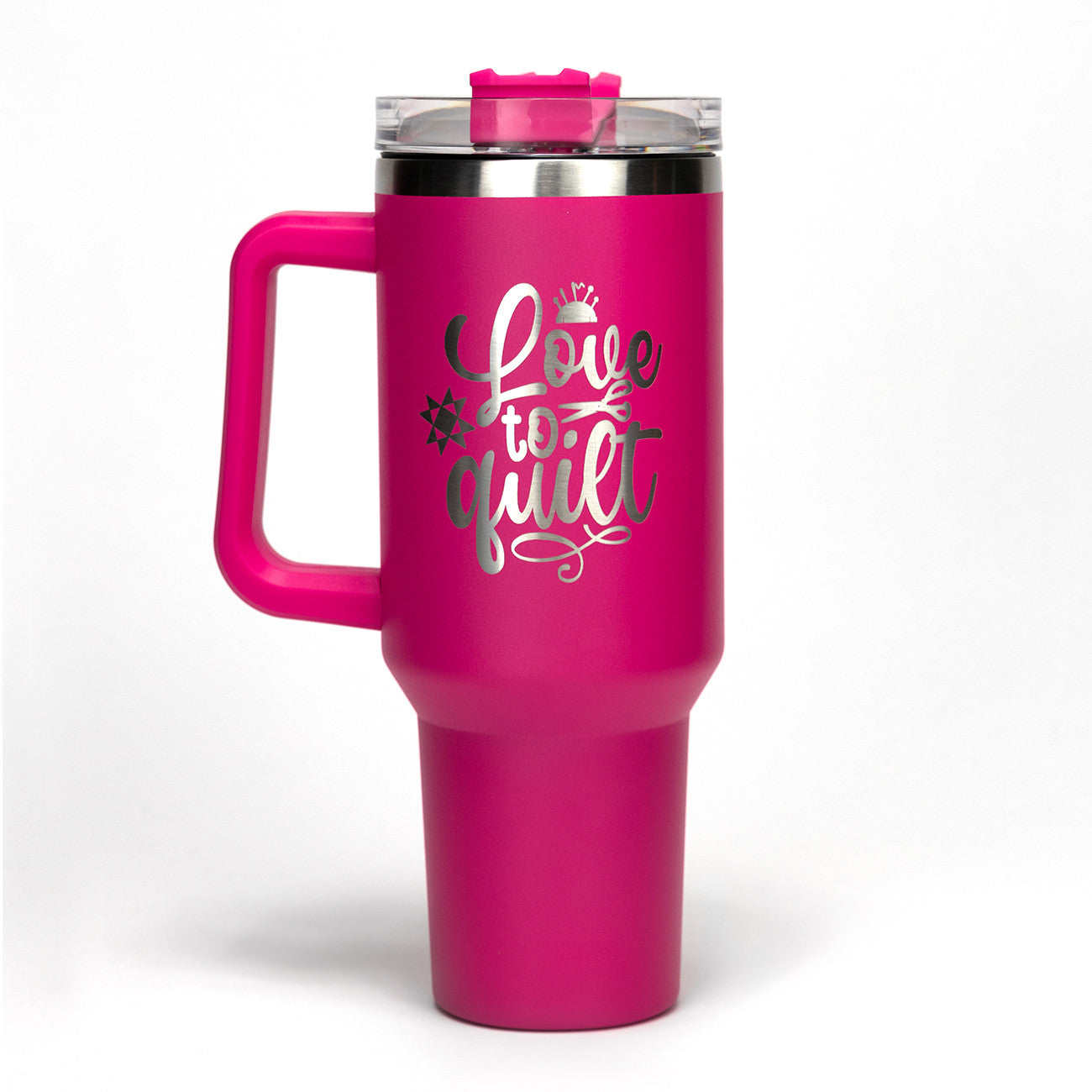 Love To Quilt 40oz Stainless Steel Tumbler