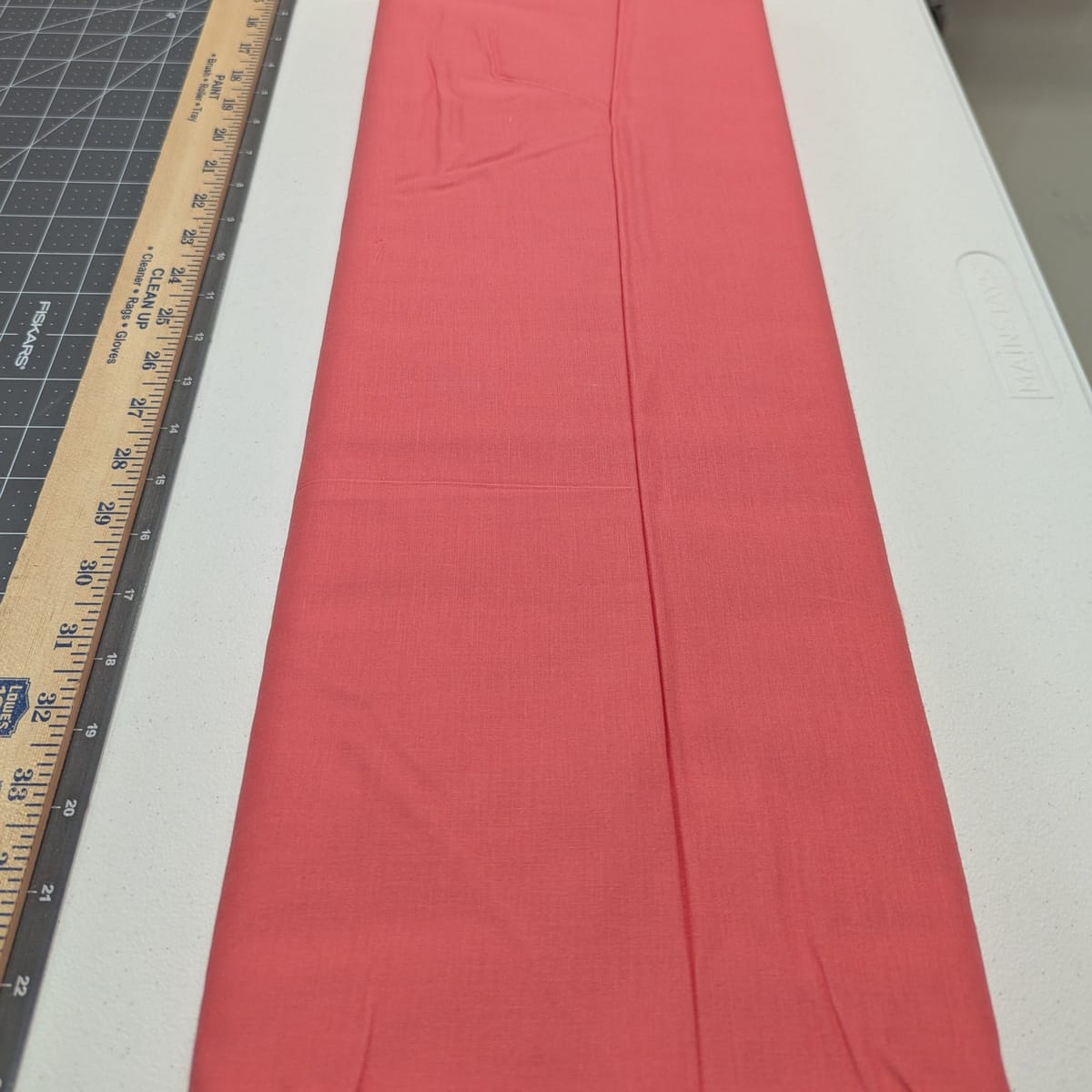 Santee Cotton Solids Sun-Kissed Coral – 8 Yard Bolt – 100% Cotton