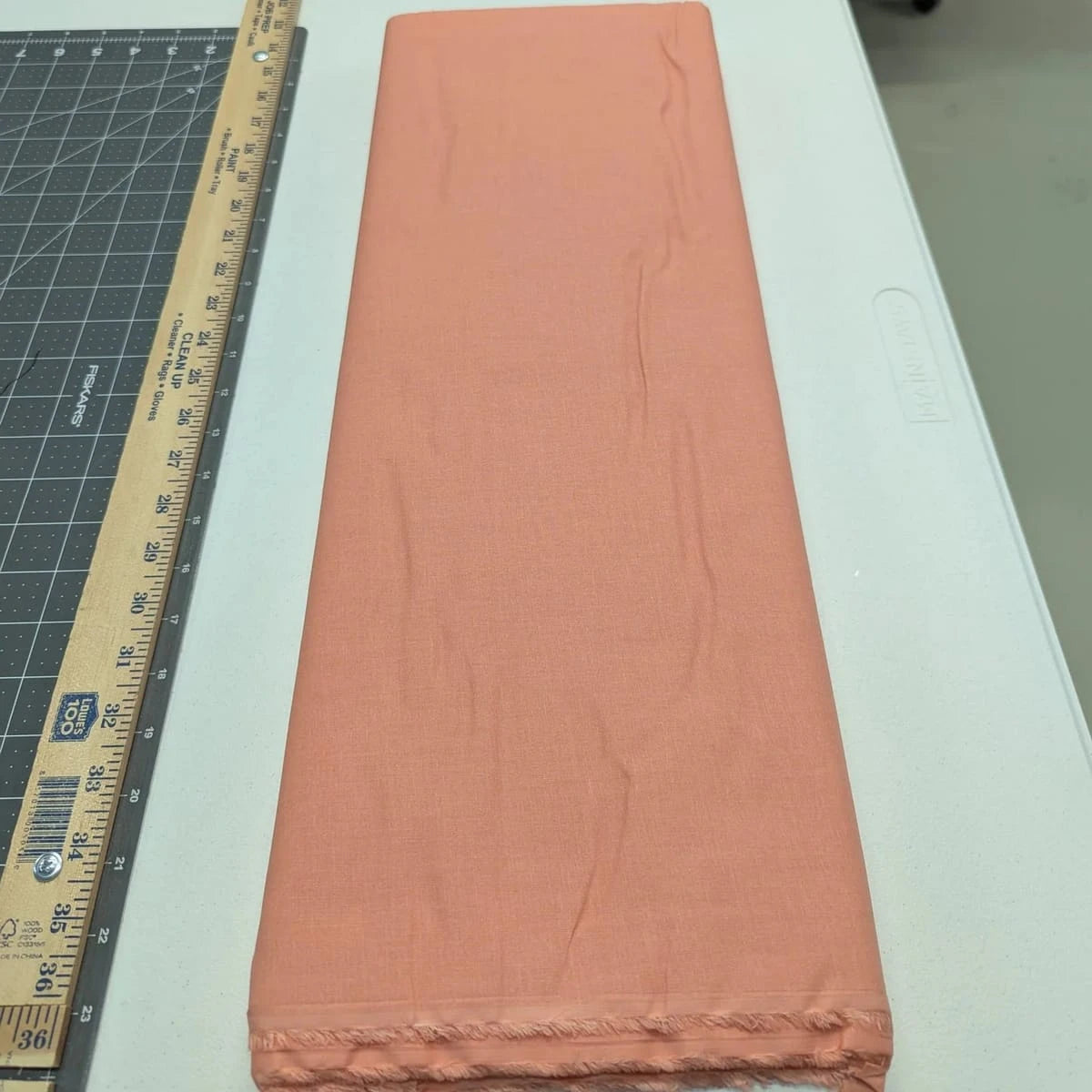 Santee Cotton Solids Peach Pink – 8 Yard Bolt – 100% Cotton