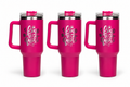 3 Love To Quilt 40oz Stainless Steel Tumblers - 3 Tumblers Per Order