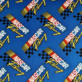 8 Yard Bolt Camelot Emma and Mia Retro Nascar Racing - 100% Cotton 43/45" Wide - Wholesale