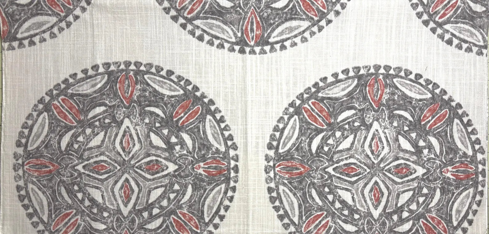 17 Yard Roll - Drapery Fabric Medium Weight - Robert Allen Amapondo Bark - Cotton 54" Wide