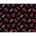 10 Yard Bolt Houston Rockets NBA Basketball Black Logo Allover - 100% Cotton 43/45" Wide - Wholesale