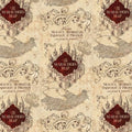 8 Yard Bolt Harry Potter Marauder's Map - 100% Cotton 43/45" Wide - Wholesale